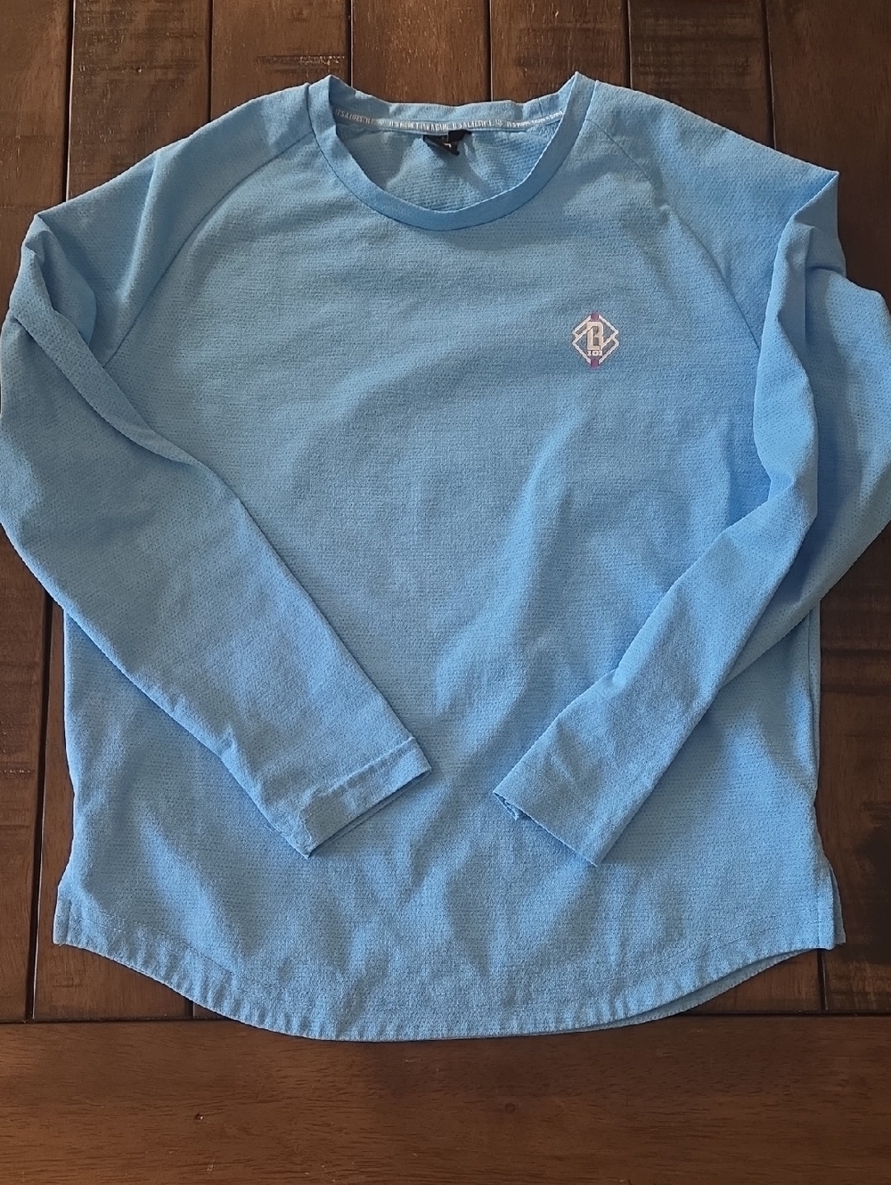 BL101 YOUTH Diamond Tech Long Sleeve Tee YM